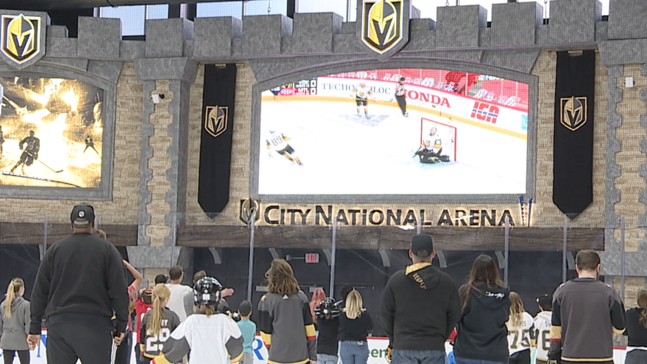 Fans take in Game 4 win at VGK watch party